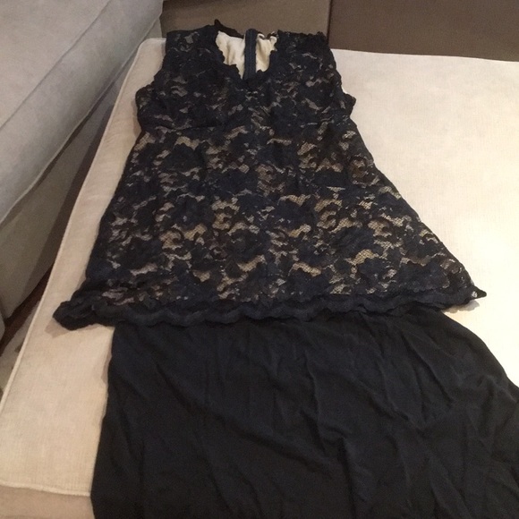 Belly basics evening lace maternity set, nib - Picture 4 of 5